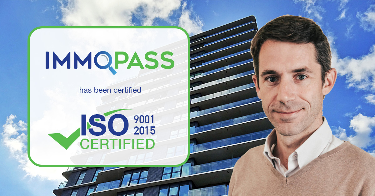 ImmoPass obtient la certification ISO 9001  | ImmoPass