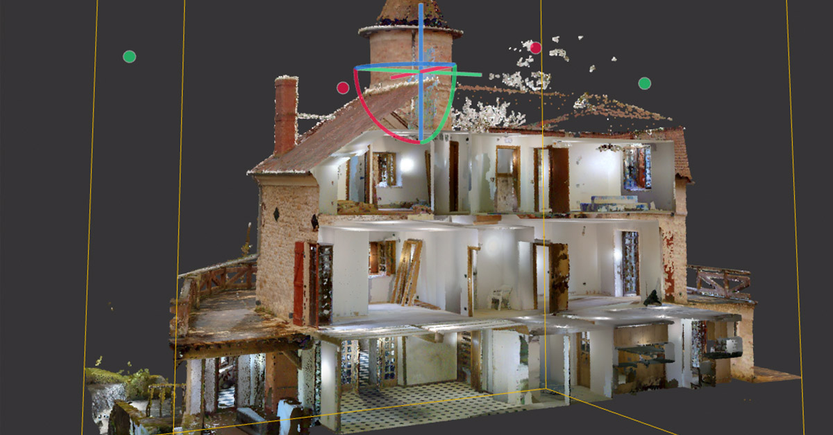 Vision - 3D-scan en 2D & 3D planning: Een geschikte oplossing voor de renovatie van vastgoedpatrimonium