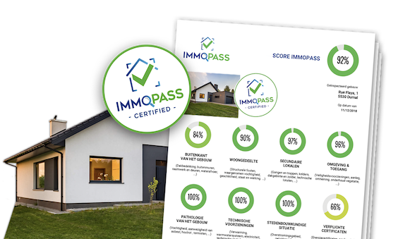 Certificat ImmoPass pour les habitations unifamiliales