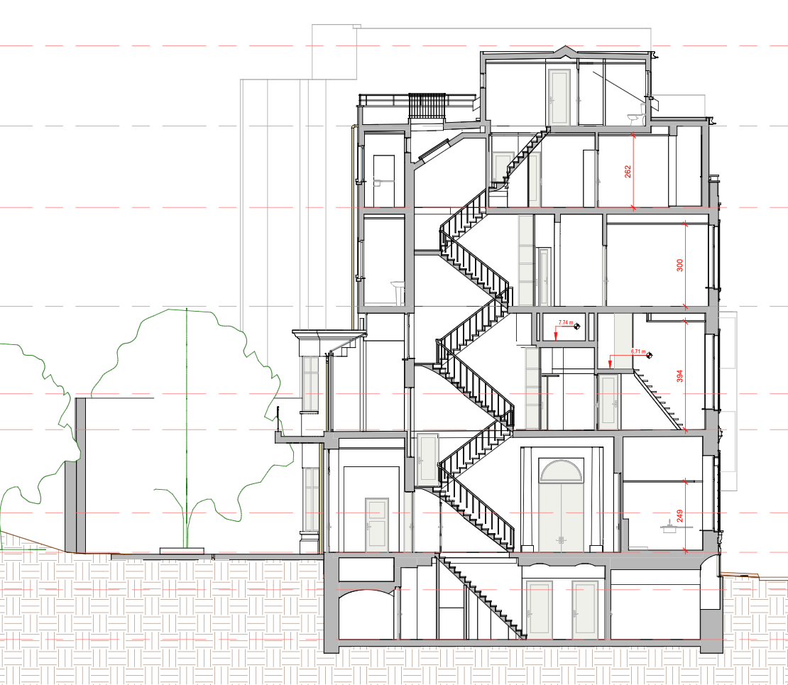 Voorbeeld .DWG-levering